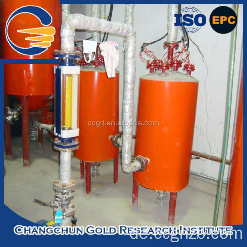 Elektrolytische Raffination der Goldraffinerie-Verarbeitungsanlage